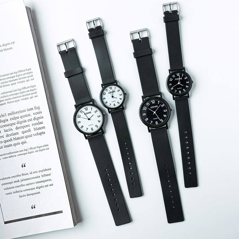 Luxury Watch All Black - 여성을위한 간단한 블랙 시계 쿼츠 시계