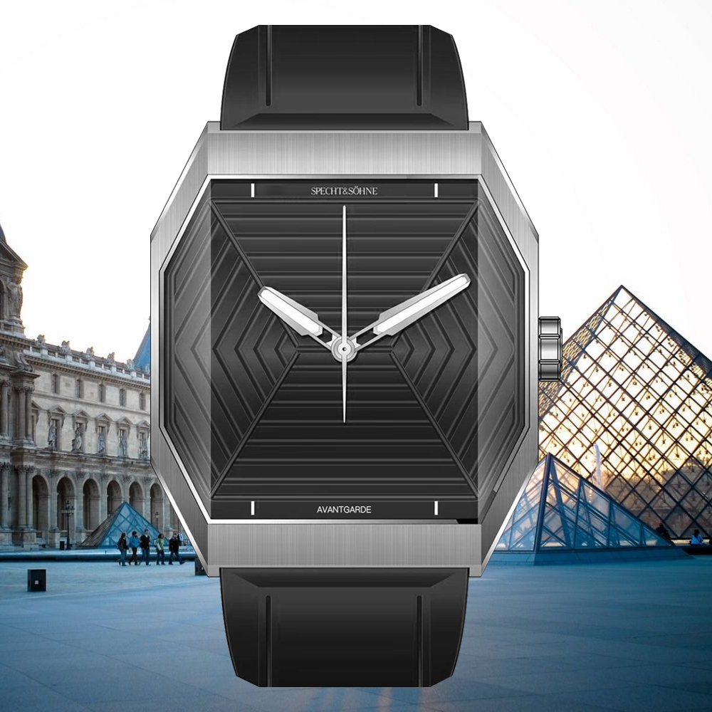 Dress Watch Ultra Thin - Specht & Sohne 남성용 스퀘어 워치,