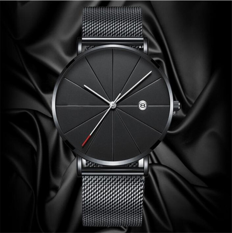 럭셔리 남자 골드 시계, 울트라 씬 남자 시계, 스테인 - Dress Watch Ultra Thin 리뷰 및 가격