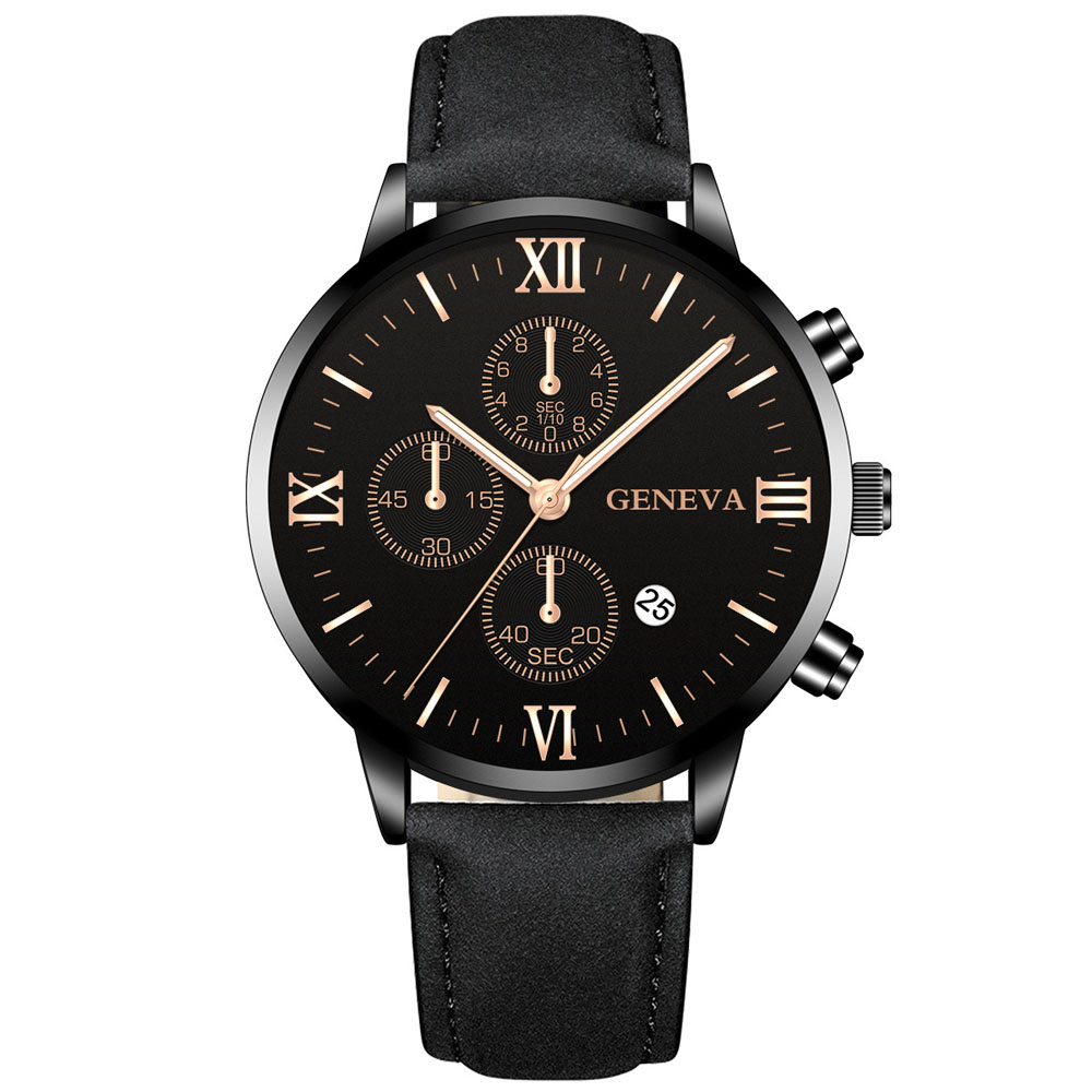 제네바 패션 남자 날짜 합금 케이스 합성 가죽 아날로그 - Luxury Watch Top 10 리뷰 및 가격