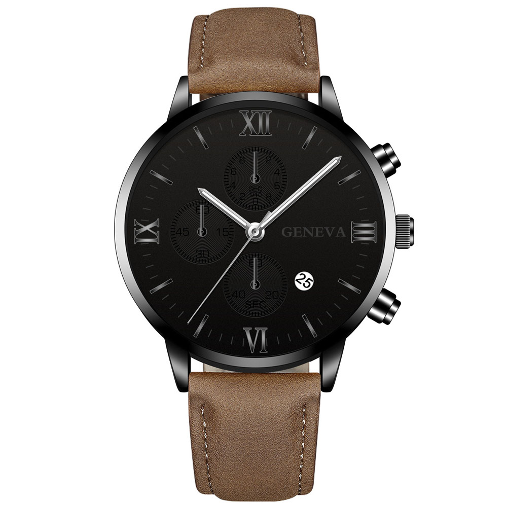 제네바 패션 남자 날짜 합금 케이스 합성 가죽 아날로그 - Luxury Watch Top 10 리뷰 및 가격