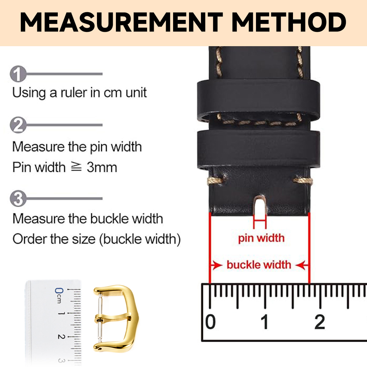 스테인레스 스틸 버클 12mm 14mm 16mm 18m - Luxury Watch Engraving 리뷰 및 가격