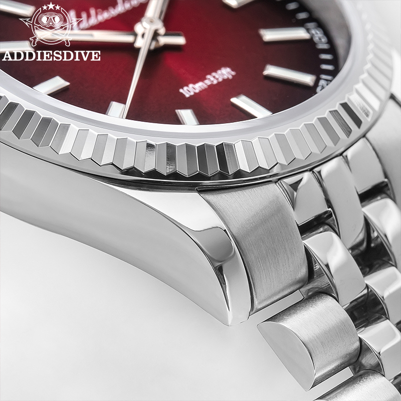 ADDIESDIVE 36MM 일본 VH31 100m 방 - Dress Watch Ultra Thin 리뷰 및 가격