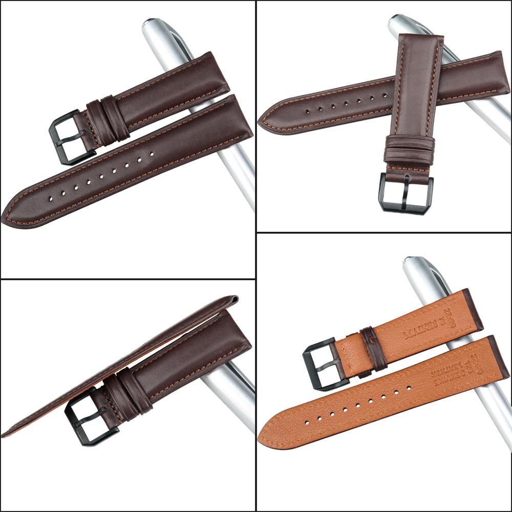 MAIKES 럭셔리 정품 가죽 시계 밴드, 부드러운 소 - Luxury Watch Longines 리뷰 및 가격