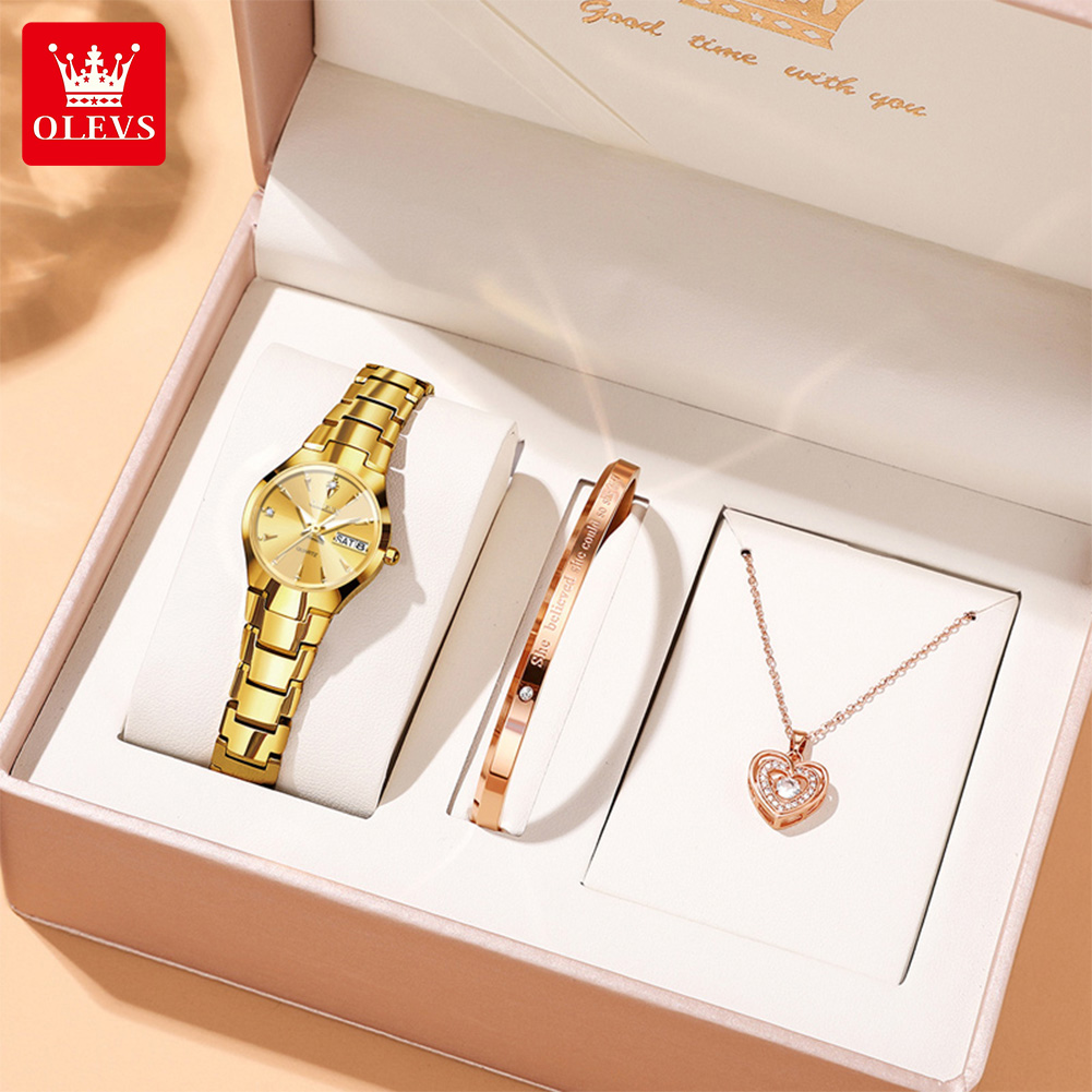 OLEVS 여성용 시계 8697 고급스럽고 우아한 쿼츠 - Luxury Watch Lady 리뷰 및 가격