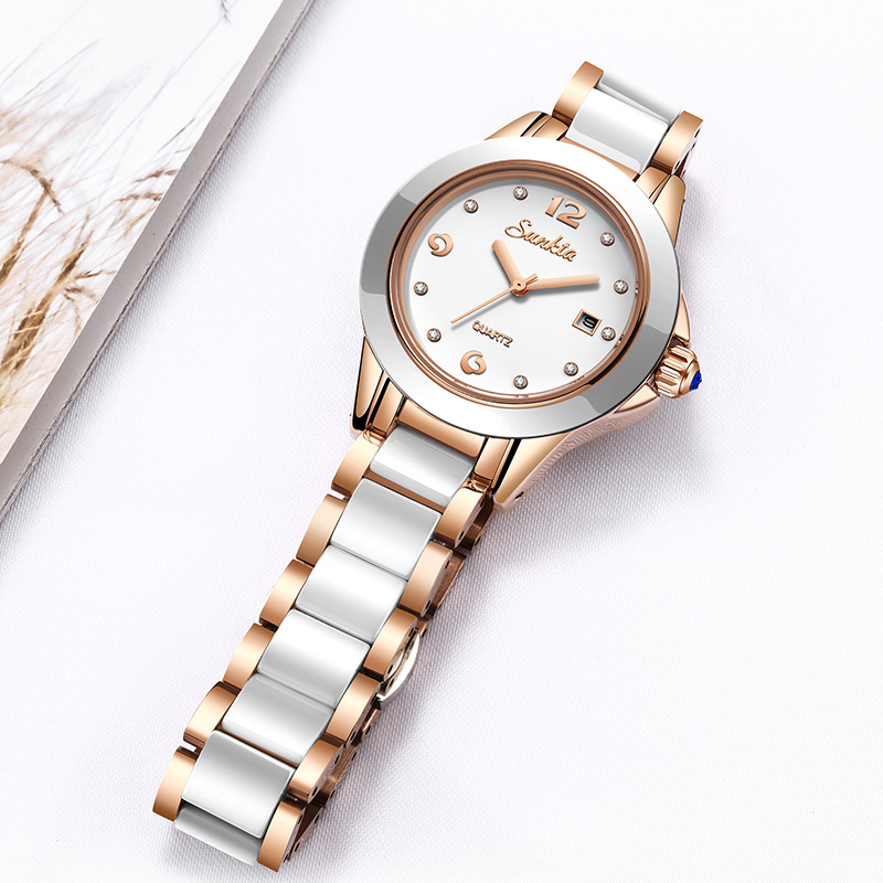 Sunkta 패션 캐주얼 쿼츠 여성 시계 우아한 럭셔리 - Luxury Watch Lady 리뷰 및 가격