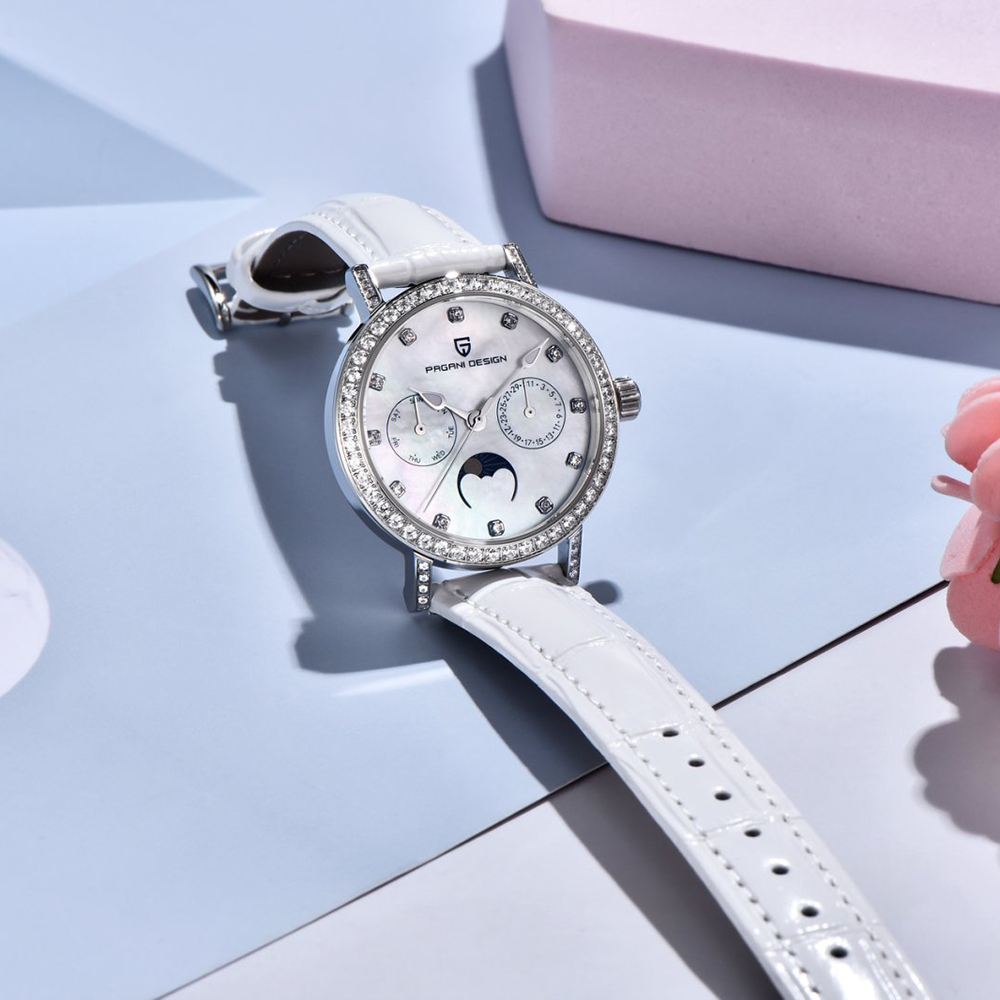 PAGANI DESIGN 여성용 쿼츠 시계 Mop 다이 - Luxury Watch Lady 리뷰 및 가격