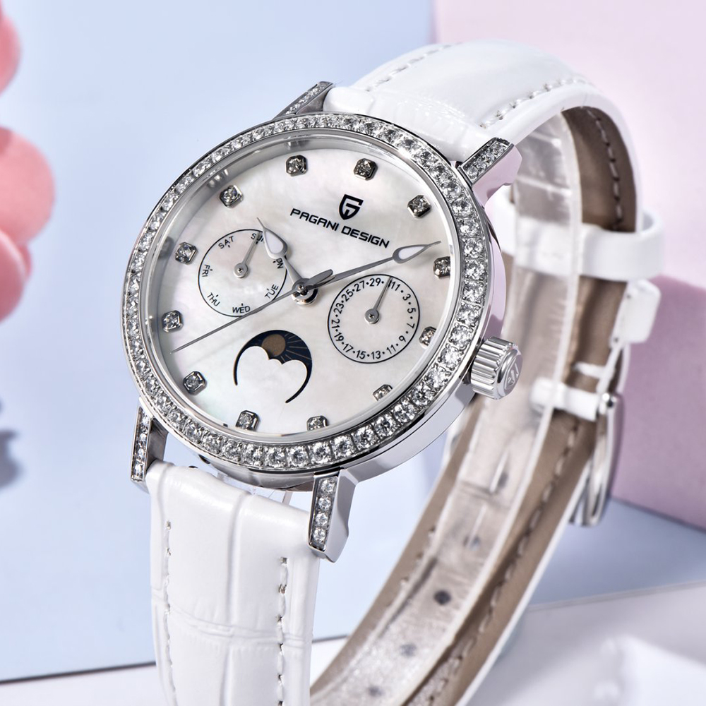 PAGANI DESIGN 여성용 쿼츠 시계 Mop 다이 - Luxury Watch Lady 리뷰 및 가격