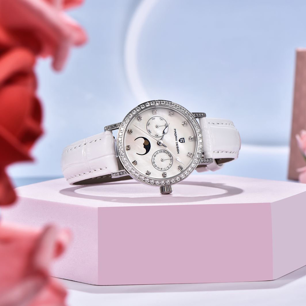 PAGANI DESIGN 여성용 쿼츠 시계 Mop 다이 - Luxury Watch Lady 리뷰 및 가격
