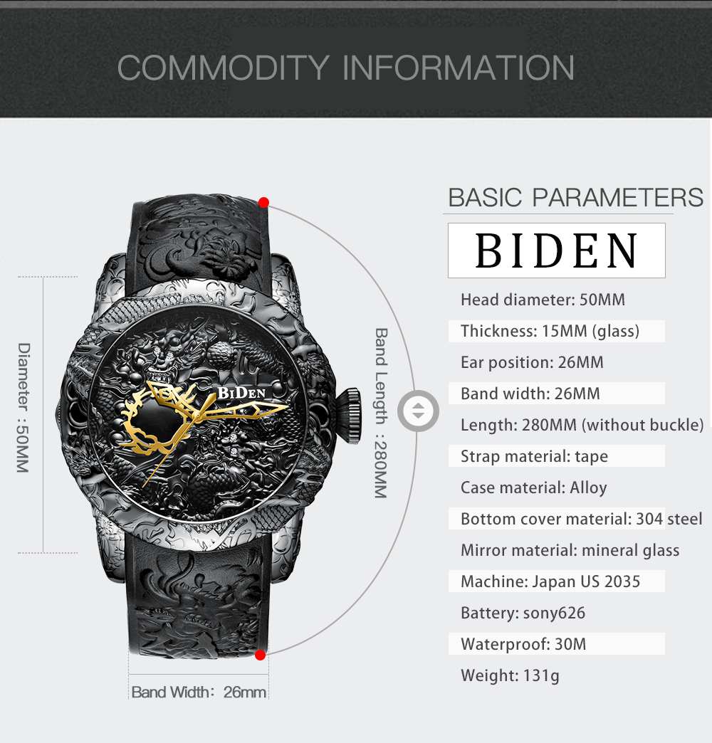 남성용 럭셔리 골드 드래곤 조각 시계, 쿼츠 시계, 방 - Luxury Watch Engraving 리뷰 및 가격