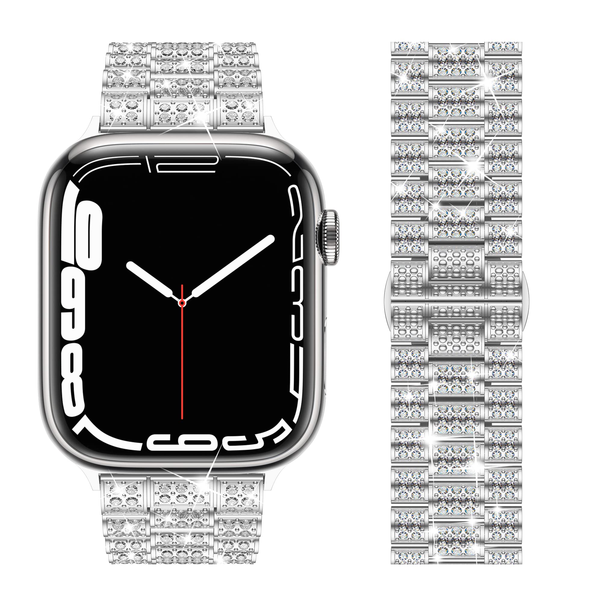 애플 워치용 다이아몬드 스트랩, 울트라 럭셔리 밴드 메 - Apple Watch Luxury X 리뷰 및 가격