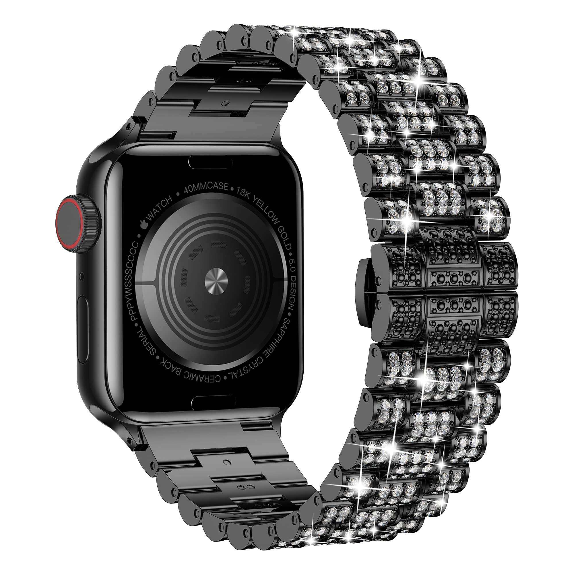 애플 워치용 다이아몬드 스트랩, 울트라 럭셔리 밴드 메 - Apple Watch Luxury X 리뷰 및 가격
