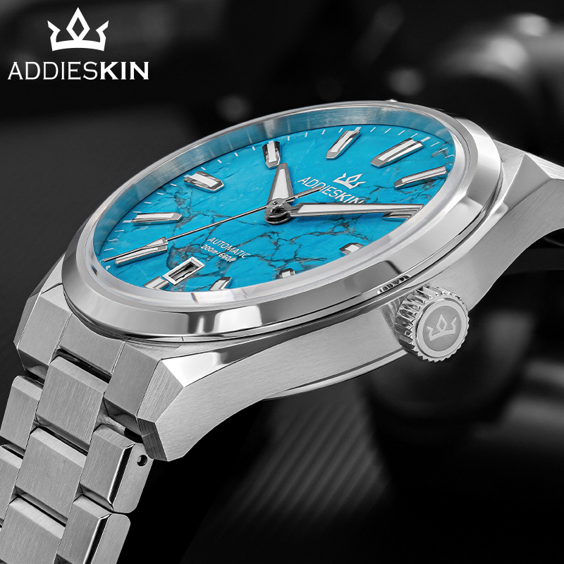 AddiesKIN K010 청록색 다이얼 자동 기계식  - Luxury Watch Engraving 리뷰 및 가격