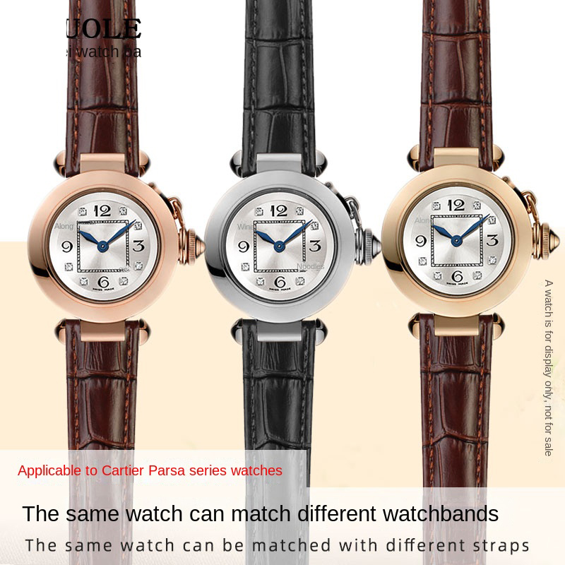 까르띠에 파샤 특별 노치 시계 밴드 남성 여성 소 가죽 - Luxury Watch Engraving 리뷰 및 가격