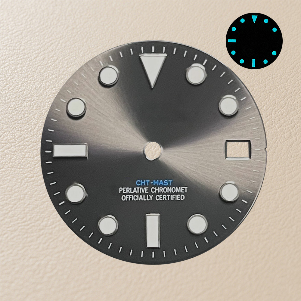 28.5mm S 로고 선버스트 다이얼 NH35/NH36 - Exhibition Caseback 리뷰 및 가격