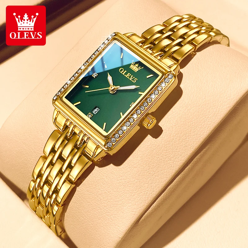 OLEVS 9995 여성용 날짜 표시 시계, 고급 방수 - Luxury Watch Lady 리뷰 및 가격
