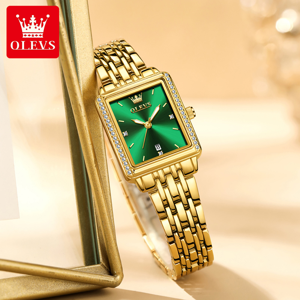 OLEVS 9995 여성용 날짜 표시 시계, 고급 방수 - Luxury Watch Lady 리뷰 및 가격