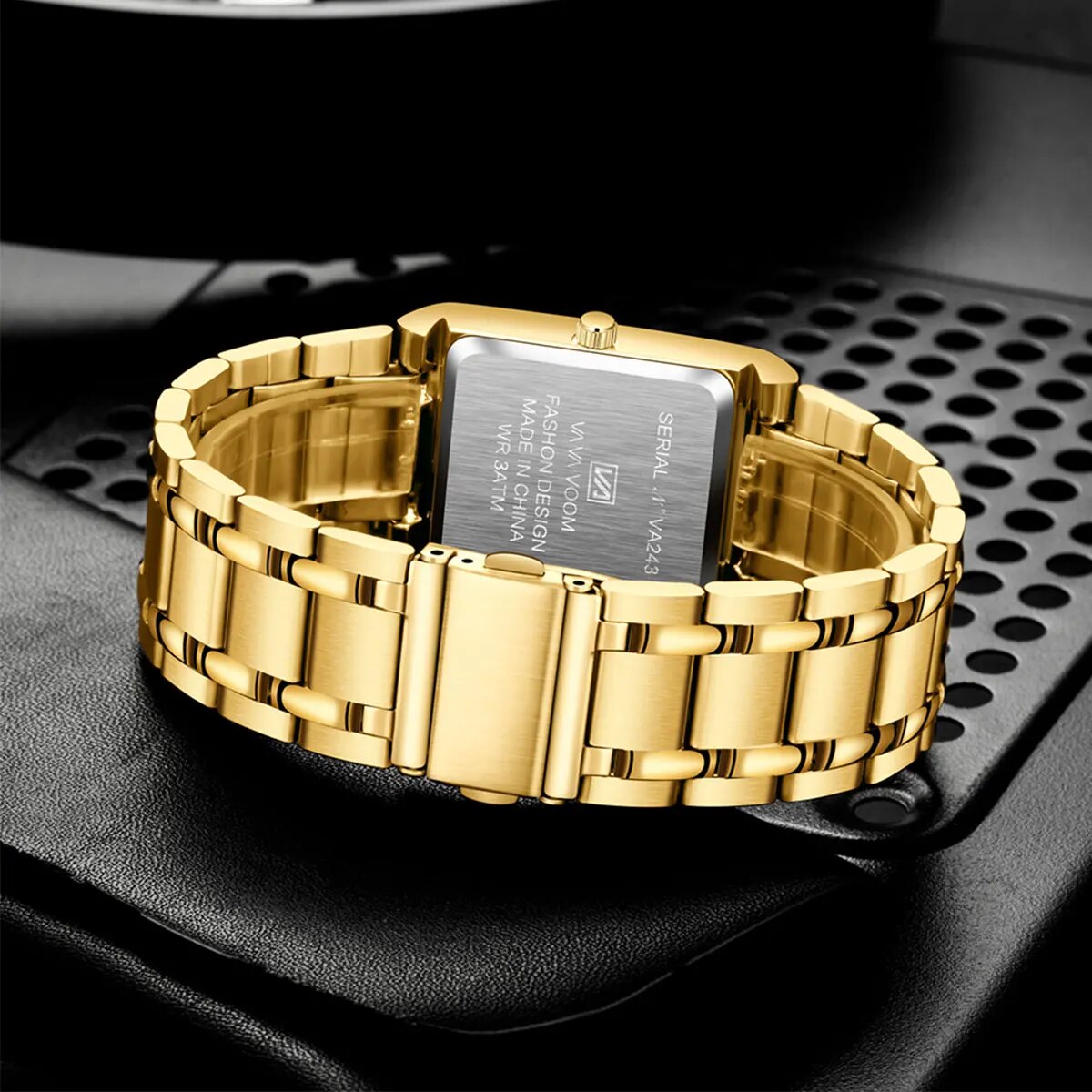 남자 비즈니스 시계 심플한 디자인 럭셔리 패션 직사각형 - Luxury Watch All Black 리뷰 및 가격