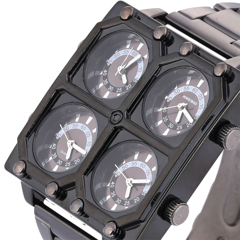 Shiweibao-쿼츠 시계, 럭셔리 브랜드, 4 개의 - Luxury Watch All Black 리뷰 및 가격