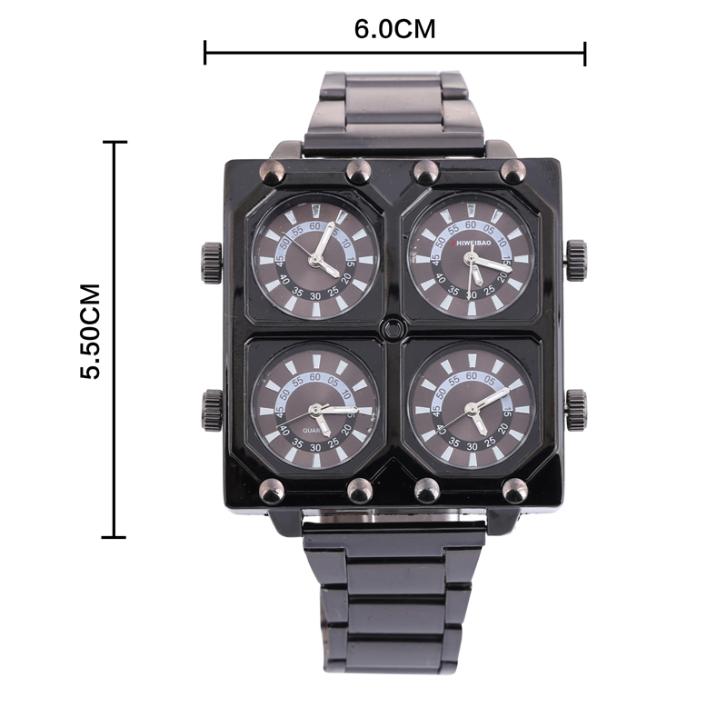 Shiweibao-쿼츠 시계, 럭셔리 브랜드, 4 개의 - Luxury Watch All Black 리뷰 및 가격